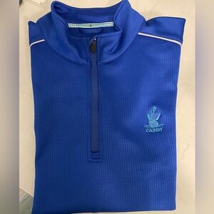 Cabot Blue Quarter-Zip Pullover